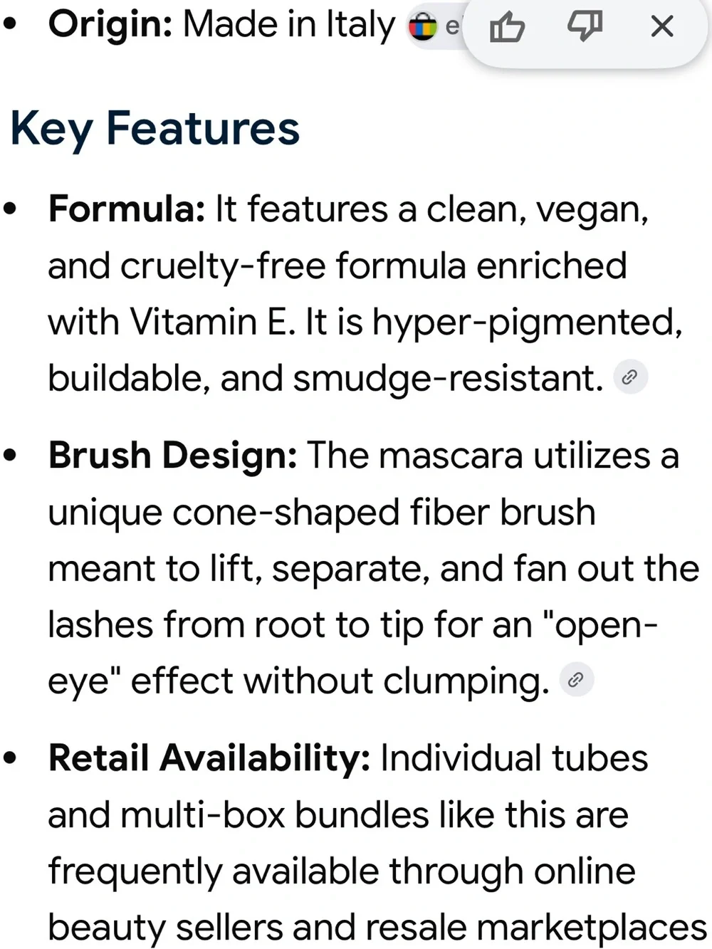 Imayla Unifeye Black Volumizing Mascara Bundle -Made in Italy